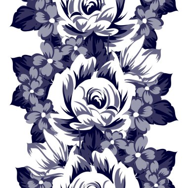 Kusursuz çiçek deseni