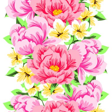 Kusursuz çiçek deseni