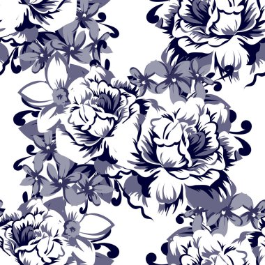 Kusursuz çiçek deseni