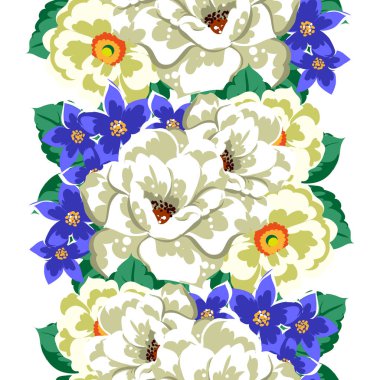 Kusursuz çiçek deseni