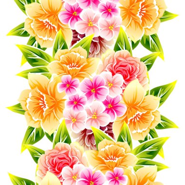 Kusursuz çiçek deseni