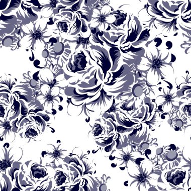 Kusursuz çiçek deseni