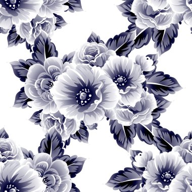 Kusursuz çiçek deseni