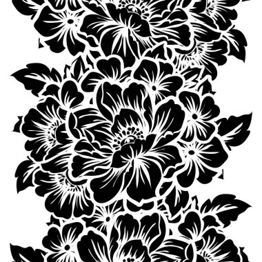 Kusursuz çiçek deseni