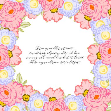 İhale çiçek davetiye