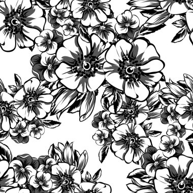 Kusursuz çiçek deseni