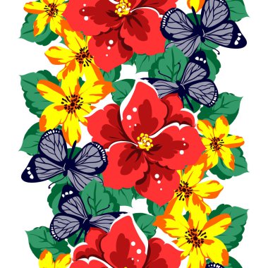 Kusursuz çiçek deseni