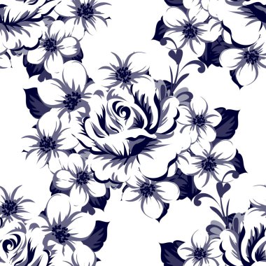 Kusursuz çiçek deseni