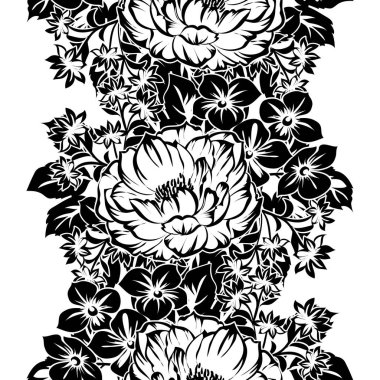 Kusursuz çiçek deseni