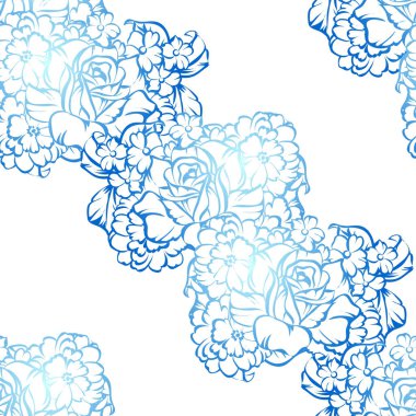 Kusursuz çiçek deseni