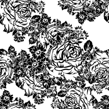 Kusursuz çiçek deseni