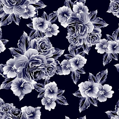 Kusursuz çiçek deseni