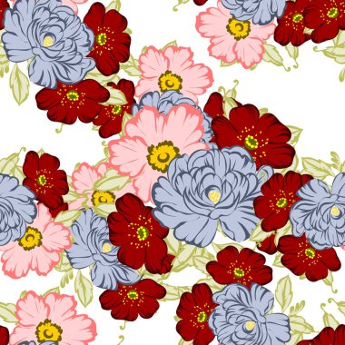 Kusursuz çiçek deseni