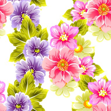 Kusursuz çiçek deseni