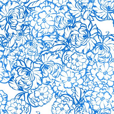 Kusursuz çiçek deseni