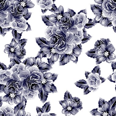 Kusursuz çiçek deseni