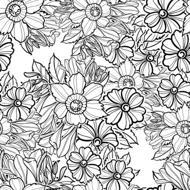 Kusursuz çiçek deseni