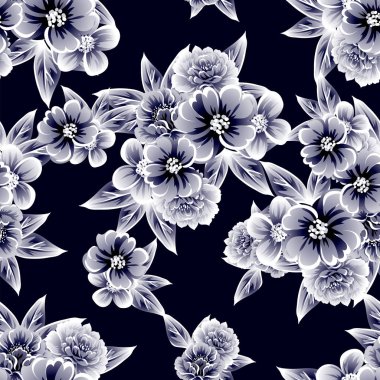 Kusursuz çiçek deseni