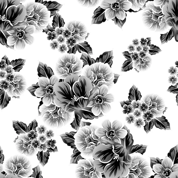 Seamless floral pattern — Stock Vector