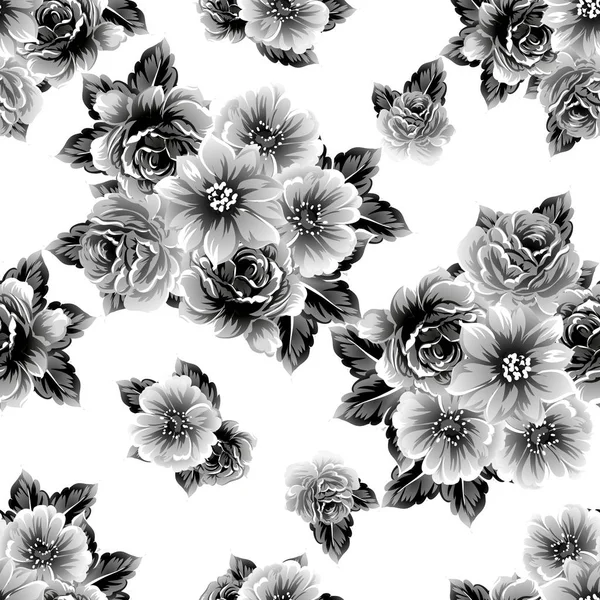 Seamless floral pattern — Stock Vector