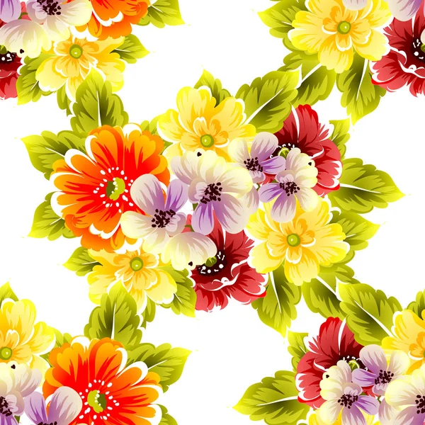 Kusursuz çiçek deseni