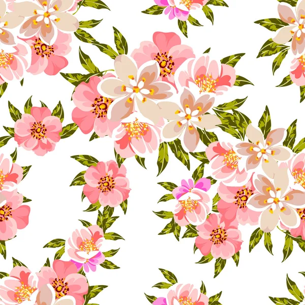 Plantilla Banner Flor Flores Increíbles Simplemente Vector Ilustración — Vector de stock