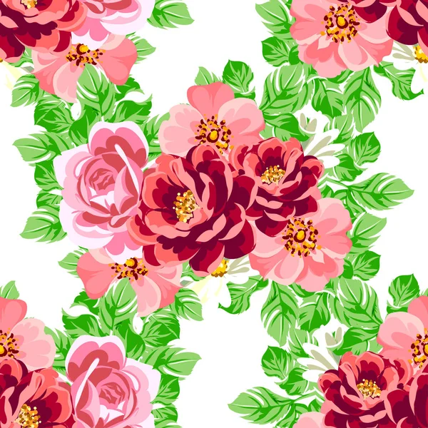 Increíble Ilustración Vectorial Flores Flor Banner Plantilla — Vector de stock