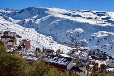 Dağ Kayak - Pradollano, Sierra Nevada, İspanya