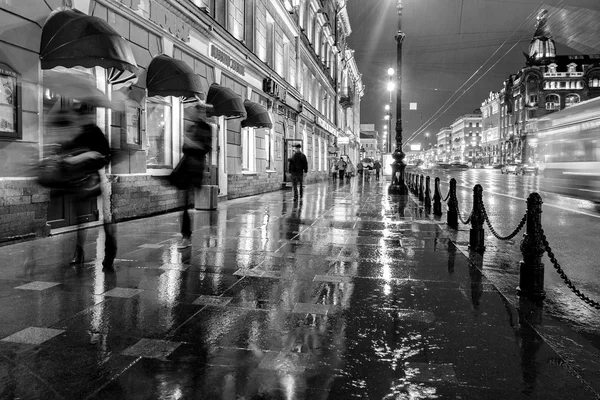 Nevsky avenue, San Pietroburgo, Russia — Foto Stock
