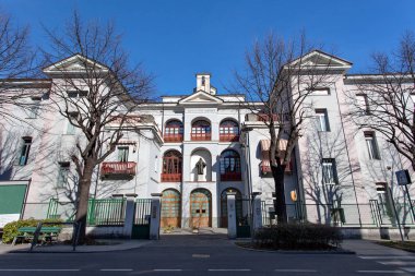 Aosta eski kasaba Valle d'aosta, İtalya