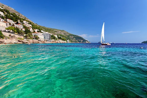 Mare Adriatico - Dubrovnik, Dalmazia, Croazia — Foto Stock