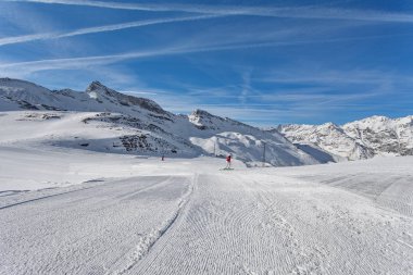 Dağ Kayak - Cervinia, Valle d'Aosta, İtalya 