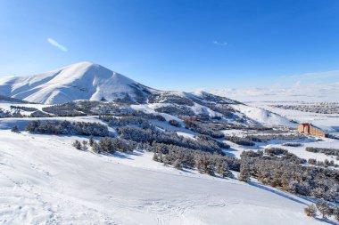 Palandöken, Erzurum, Türkiye - dağ Kayak ve snowboard