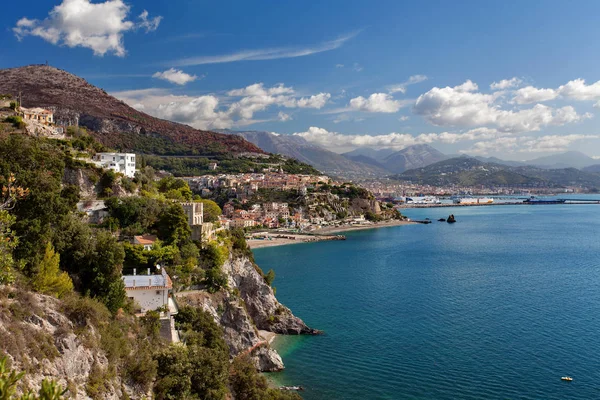 Costa Amalfitana Cerca Salerno Campania Italia — Foto de Stock