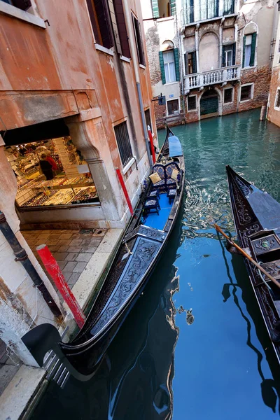 Typisch Kanaal Venetië Venetië Veneto Italië — Stockfoto