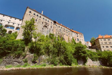 Cesky Krumlov Castle, Bohemia, Çek Republik