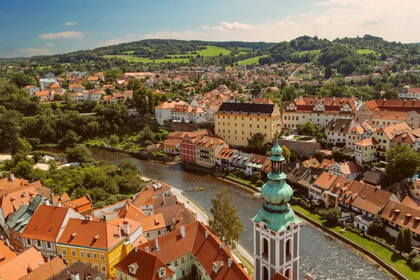 Starego Miasta Český Krumlov Czech Republika Czeska — Zdjęcie stockowe