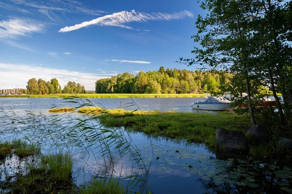 Hamina Finlandia Typowy Krajobraz Lato — Zdjęcie stockowe