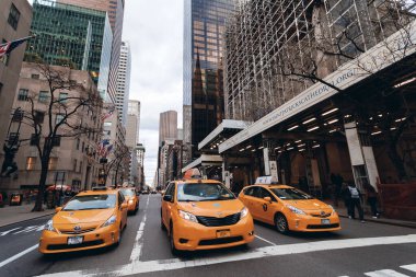 New York City, ABD - Midtown, Manhattan, 27 Nisan 2014.