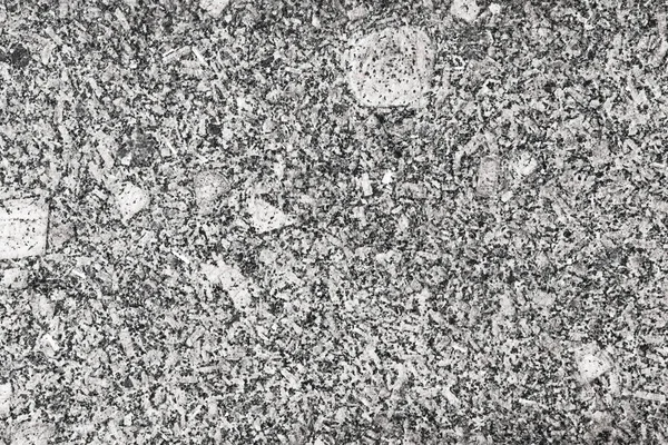 Black and white granite texture, natural granite monochrome background — Stock Photo, Image
