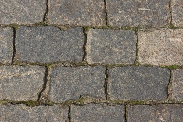 Antik parke yol şehir merkezinde yakın çekim