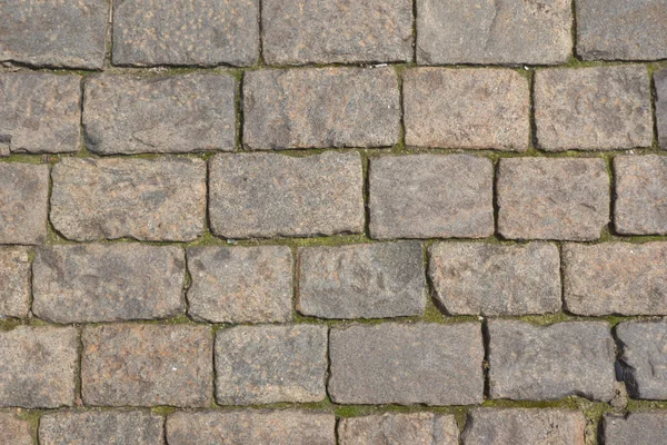 Antik parke yol şehir merkezinde yakın çekim