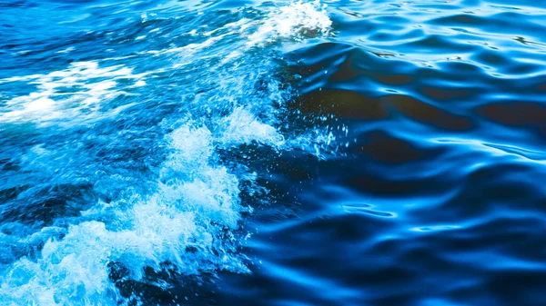 Small Wave Foam Blurred Wavy Water — Stock Photo, Image