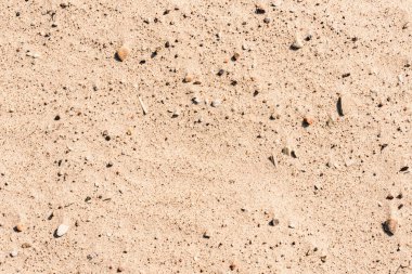 Küçük taşlı kum - kopyalama alanı ile doğal arkaplan