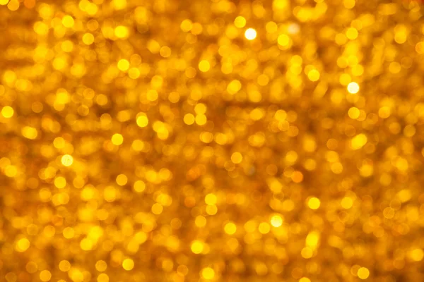 Абстрактний Розмитий Блискучий Жовтий Фон Яскравими Вогнями — стокове фото