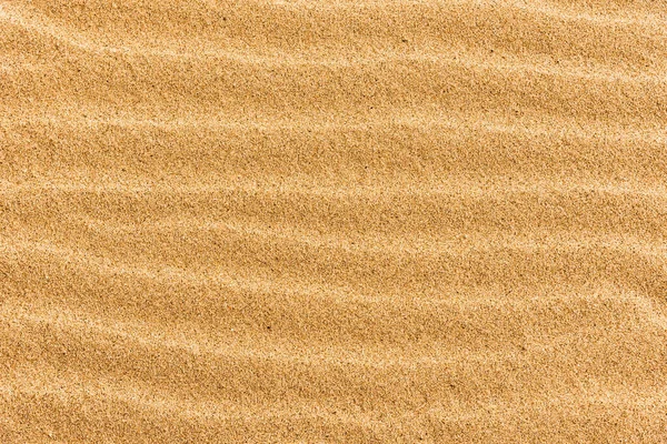 Spiaggia Sabbia Con Strisce Dalle Onde Sfondo Naturale Con Spazio — Foto Stock