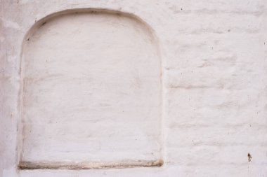 Kopya alanı ile aydınlık taş deseni - dekoratif kemer