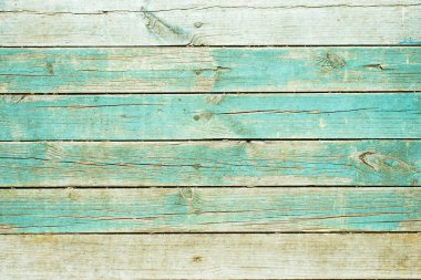 Ahşap ahşap desenli - yeşil boya kalıntıları olan eski ahşap zemin
