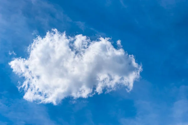 One Light Beautiful Cloud Blue Sky — Stock Photo, Image