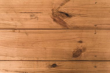 Açık kahverengi ahşap zemin - yeni yatay tahtalar